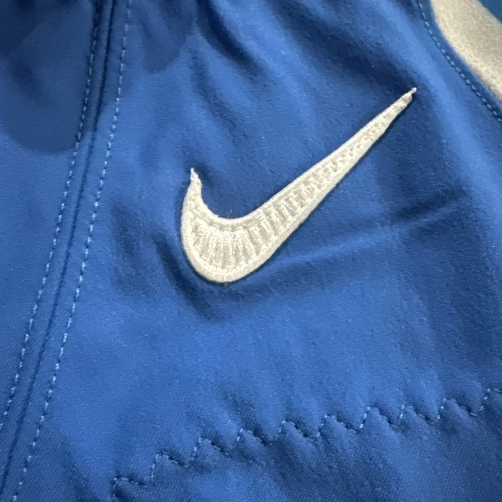 2017 Detroit Lions NFL Game Issued Worn Blue Pants Nike DRI-FIT On Field Size 24